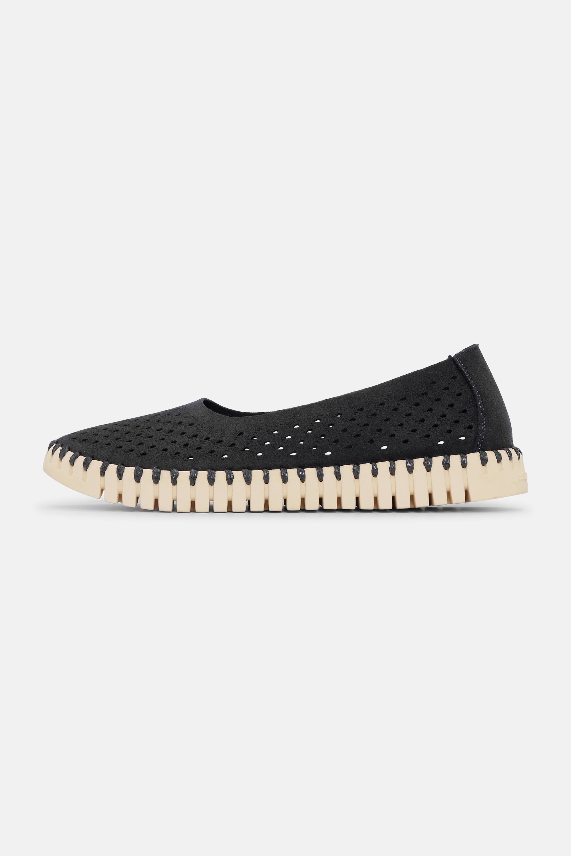 Ballerines - Black Pearled Ivory